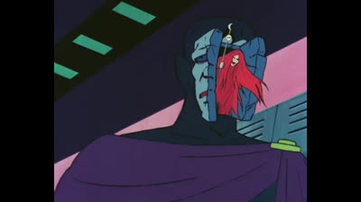 Le village écrasé.