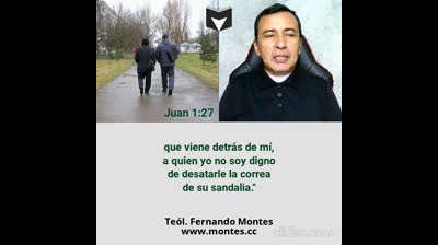Evangelio 30 - Juan 1:27