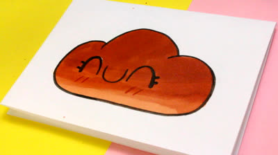 Dibujos para colorear Kawaii: Pan | Dibujos de Kawaii Fáciles